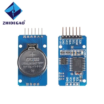 ZHIDEGAO 1PCS DS3231 AT24C32 IIC Tikslumo RTC Realaus Laiko Laikrodis, Atminties Modulis