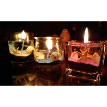 100g Želė Želė, Vaškas, skirtas Žvakė Priėmimo amatai Scentless Namuose Šalis Vestuvių Dekoro Žvakės priemonės 