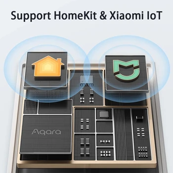 Aqara Dūmų Jutiklio Signalo Detektorius Zigbee Itin Jautrus Dūmų Koncentracijos Nustatymo Dirbti su Homekit Xiaomi Mi Home APP