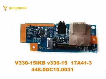Originalus LENOVO IDEAPAD V330-15IKB v330-15 AUDIO USB SD KORTELIŲ SKAITYTUVAS VALDYBOS V330-15IKB v330-15 17A41-3 448.0DC10.0031