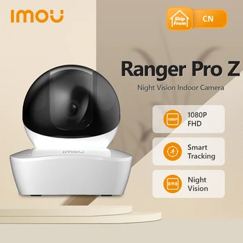 IMOU Ranger Pro Z 4MP Wifi PTZ IP Kamera, Dviejų krypčių Garso IR10m Wifi Optinio Priartinimo Kamerą Namuose Stebėti 0