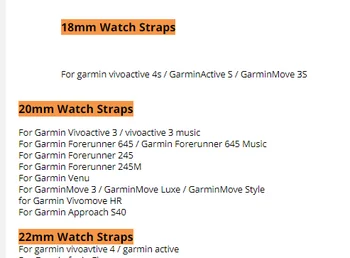 Akių & Soild Nerūdijančio Plieno Watchband Garmin Vivomove HR 3S 3 / Vivoactive 4 4S 3 / Venu Luxe Stiliaus Laikrodžių Juosta Dirželis 3