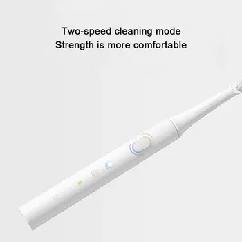 Xiaomi Mijia T100 Sonic Elektros dantų šepetėlį Smart Dantų Šepetėliu Spalvinga USB Įkrovimo IPX7 atsparus Vandeniui