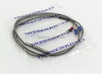 FTARP02 PT100 tipo 1m kabelis lenkijos lazdele zondas galvos MTTP temperatūros jutiklis