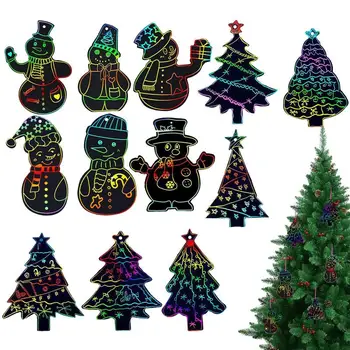 Kalėdų Nulio Knyga Menas Nustatyti Kalėdų Medžio Sniego Vaivorykštė Nulio Išjungti Ornamentai Christmas Hanging Amatų Žiemą Šalis