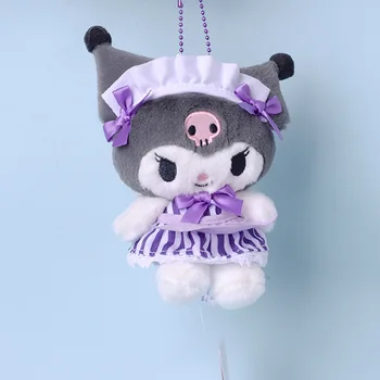 Sanrio Kawali Kuromi Hello Kitty Mano Melodija Cinnamoroll Pagalvę Pliušinis keychain Anime Vaikas žaislų, Animacinių filmų Kolekcija helovinas