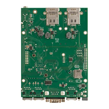 MikroTik RBM33G kortelės maršruto pagrindinė plokštė gali pridėti 4G modulio wifi modulis mobiliojo telefono kortelės lizdas