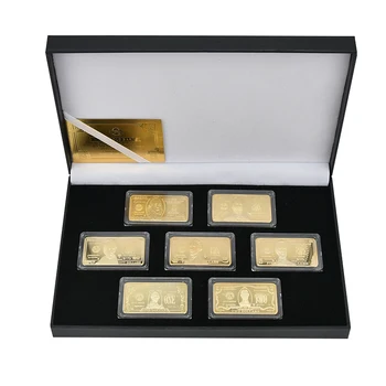 JAV Dolerių Iššūkis, Aukso/Sidabro Juosta su Monetos Turėtojas Amerikos Kolekcionavimas Monetos, Aukso Nustatyti Suvenyrų Dovanų Kolekcija