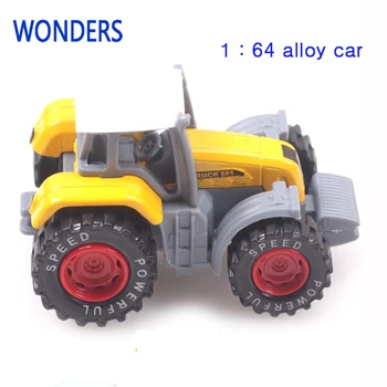 Naujas atvykimo Traktoriaus žaislas Lydinio Kaimo Sunkvežimių Naudingumas Vietovės Transporto Ūkio Lydinio Traktoriaus, Sunkvežimio Modelis Vaikas Metalo Modelio Ūkio Transporto priemonių