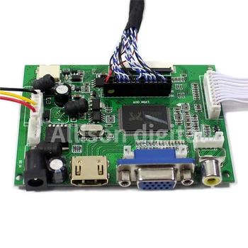 HDMI+VGA Kontrolės Valdyba Stebėti Rinkinys CLAA154WP05 LP154WP1 B170PW06 LCD LED Ekrano Valdiklio plokštės Tvarkyklės 3