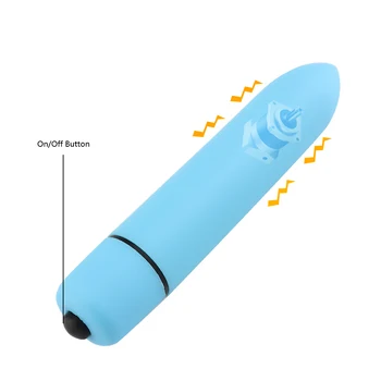 9 Spalvų 10 Greičio Mini Kulka Dildo Vibratorius Klitorio Stimuliatorius Sekso Produktai AV Stick Analinio Sekso Žaislai Moterims, Masturbator 3