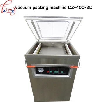 Automatinis Darbalaukio Dulkių gruntas DZ-400-2D maisto vakuuminio pakavimo mašinos dulkių pakuotojas, drėgno ir sauso dvejopo naudojimo dulkių mašina 220V 3