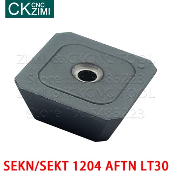 SEKT1204AFTN SEKN1204AFTN 30 Karbido Įdėklai Karbido Įdėklai Apdirbimo Centras Frezavimo CNC Tekinimo Įrankiai SEKT1204 SEKN1204 AFTN