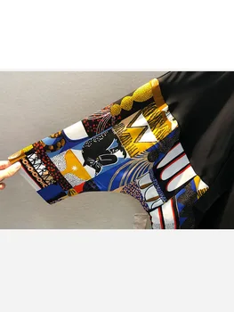 XITAO korėjos Stiliaus Marškinėliai Mados Prarasti Derliaus Kratinys Moterų Viršūnių Tendencija Šikšnosparnių Rankovėmis, Moteriški Viršūnes ir Palaidinės XJ4754