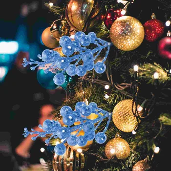 Kalėdų Kyla Susitvarko Uogų Dirbtinis Uogos Kūgio Augalai Dekoro Šalis Kalėdos Pasirinkti Pušų Granatų Vaisių Puokštė Gėlių Medis