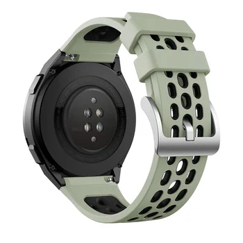 Sporto Silikono Watchband Diržu, Huawei žiūrėti GT 2e originalus SmartWatch juostos Pakeitimas GT2e Wriststrap 22mm Apyrankę diržas