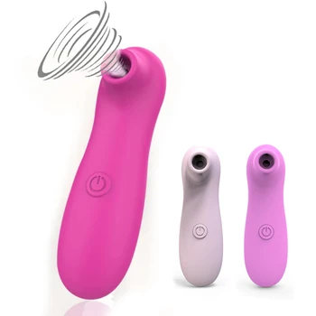 USB įkrauti Clit Sucker Čiulpti Makšties Vibratorius Moters Klitorio Stimuliatorius Sekso Žaislai Suaugusiems, Moterims Produkto Masturbator
