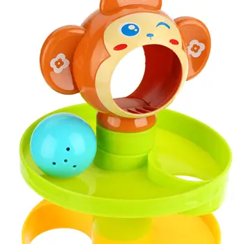 Mielas Beždžionės Gyvūnų Žaislai Bokštas Įspūdį Valcavimo Kamuolys Bell Barška Vaikams, Žaislai Švietimo Žaislas Valcavimo Kamuolys Vaikams