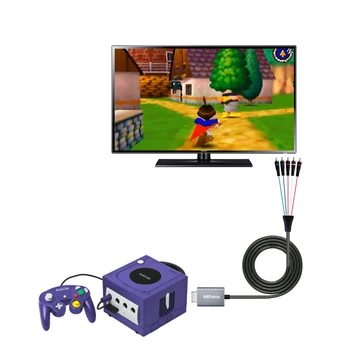 1,8 m NGC Component Video 5RCA YPbPr Laidas Suderinamas Nintendo GameCube NGC Digital AV Išvestis Aukštos Kokybės Vaizdas