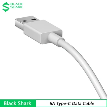 Black Shark 65W Greito Įkrovimo 6A Tipas-C Duomenų Kabelis