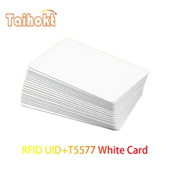 5VNT RDA Dual Chip Perrašomieji Smart Card IC ID Kopijuoklis Kopijavimas Ženklelis 125Khz T5577 Klonas Žymeklį 13.56 Mhz 1K S50 UID NFC Permainingi Raktas
