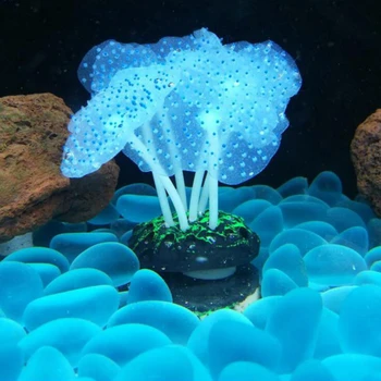Akvariumas Šviesos Modeliavimo Augalų Apdailos Jūros Anemone Žuvų Bakas Didelis Įranga, Dirbtinės Akvariumo Augalų Žvejybos Reikmenys 5
