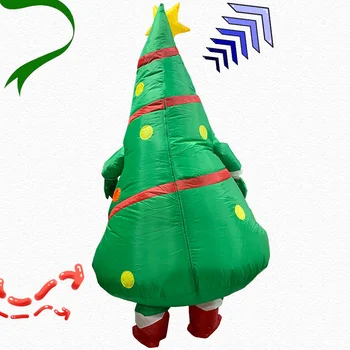 JYZCOS Kalėdų Eglutė Animacinių filmų Lėlės Pripučiamas Kostiumas Anime Festivalis Suknelė Juokinga Cosplay Talismanas Drabužiai