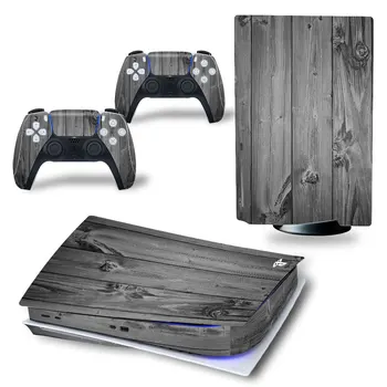 Medienos dizaino odos Vandeniui Žaidimas PS5 Odos Lipdukas, Decal Padengti 5 PlayStation Konsolės ir Valdytojai PS5 Odos Lipdukas #1300