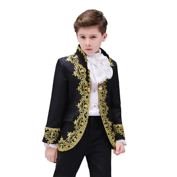 Berniukai Europos Audito Dramos Kostiumas Vaikams Scenos Princas Žavinga Spektaklis Drabužiai Vaikams Smokingas Puslapyje Berniukai Vestuvių Drabužiai