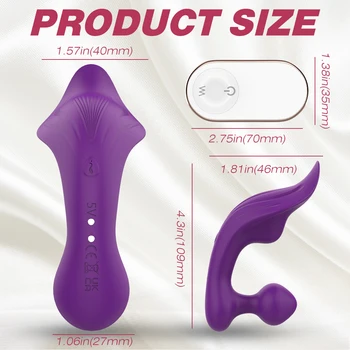 2 IN 1 Kelnaitės Nešiojami Klitorio Vibratorius Belaidžio Nuotolinio Valdymo Vibruojantis Kiaušinis Butt Plug Klitorio Stimuliatorius Sekso Žaislai Moterims 2