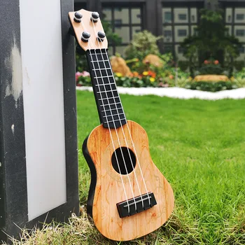 4 Stygų Klasikinės Havajų Gitara Žaisliniai Muzikos Instrumentai Vaikams, Mini Gitara Ankstyvojo Ugdymo Mažas Gitara Žaislai Vaikams 0