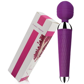 Įkraukite Magic Wand AV Galingas Vibratorius Klitorio Vibratoriai Massager Seksualinės Sveikatingumo Erotinis Sekso Žaislai Moterims, Suaugusiųjų Produkto 18+ 0