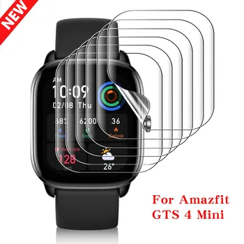 Ekrano apsaugos Amazfit GTS 4 Mini Minkštas Hidrogelio Plėvelė Anti-scratch Padengti dėl Amazfit GTS 4 Mini Smartwatch Priedai